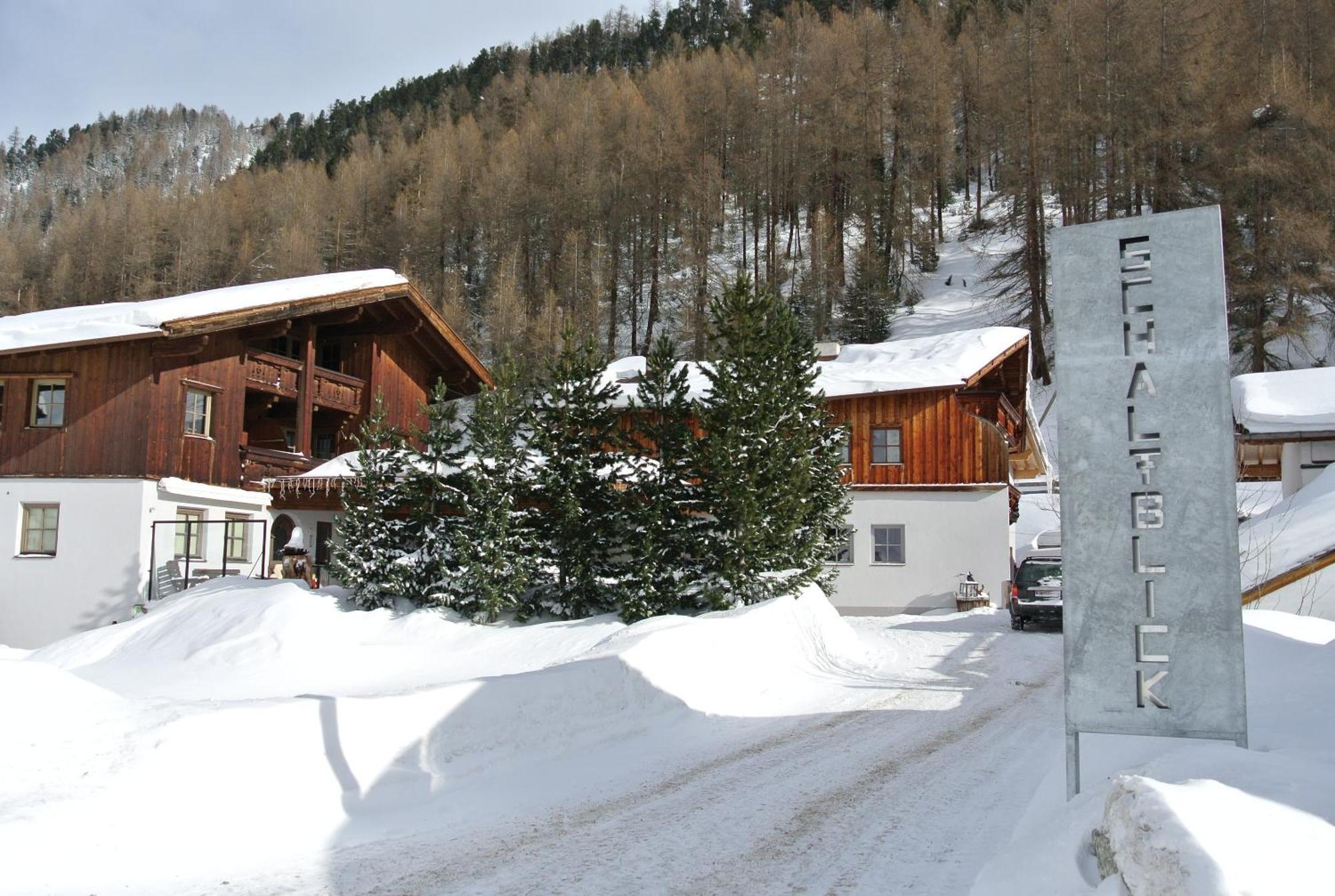 Schalfblick Appartement Obergurgl Buitenkant foto