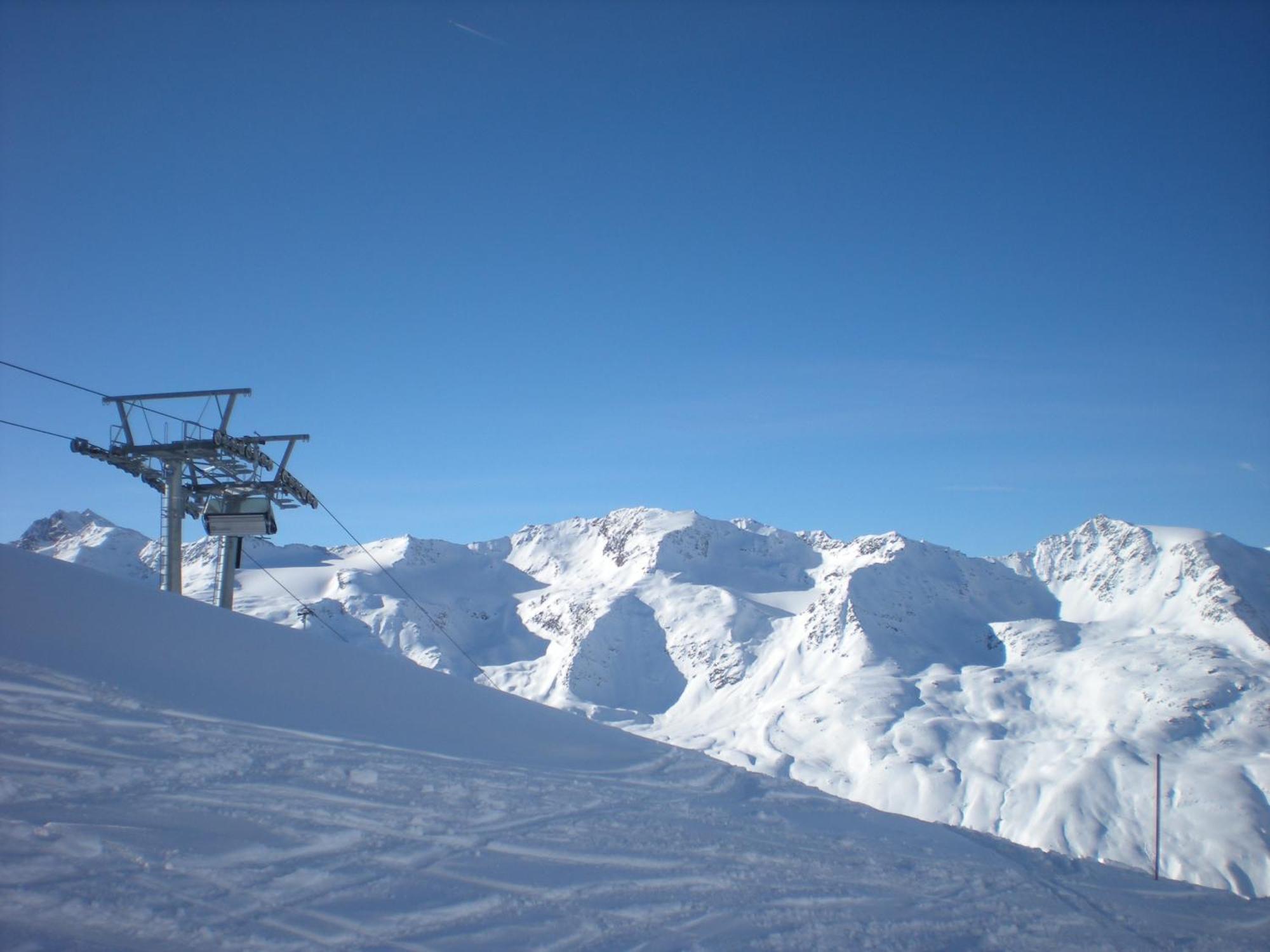 Schalfblick Appartement Obergurgl Buitenkant foto