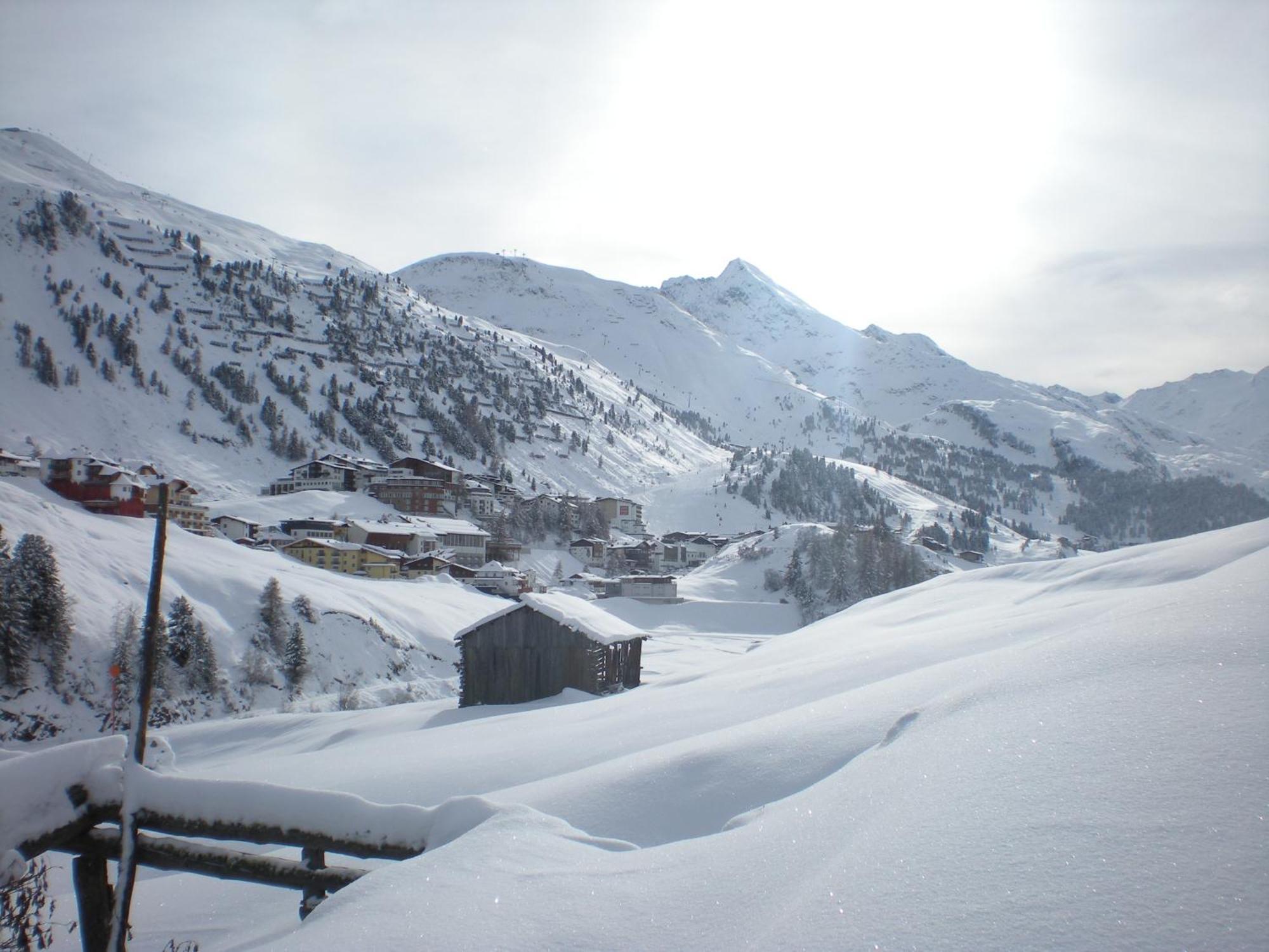 Schalfblick Appartement Obergurgl Buitenkant foto